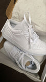 AIR JORDAN 1 LOW TRIPLE WHITE