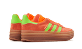 ADIDAS GAZELLE BOLD SOLAR ORANGE SOLAR GREEN