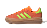 ADIDAS GAZELLE BOLD SOLAR ORANGE SOLAR GREEN