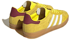 ADIDAS GAZELLE INDOOR BRIGHT YELLOW BURGUNDY