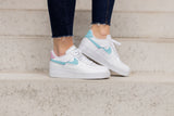 AIR FORCE 1 LOW LXX WHITE PINK AQUA